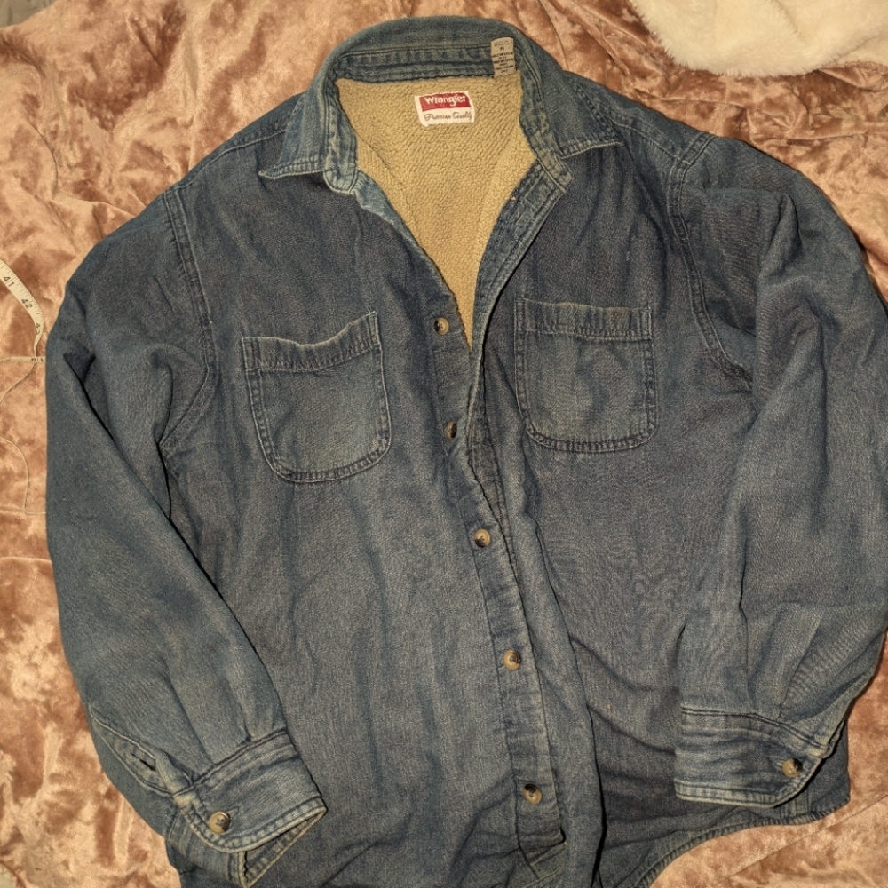 Wrangler Men's Blue Denim Jacket